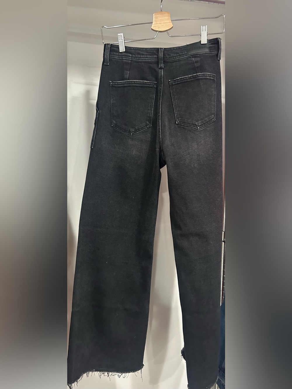 Pistola Penny Utility Wide Leg Jeans | Washed Black | Size 27 never worn - Picture 5 of 6